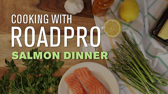 How To Make Salmon in a RoadPro 12-Volt Lunchbox Stove